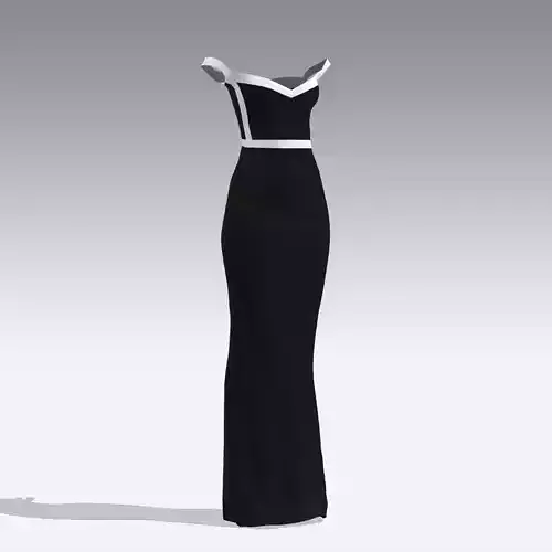 color block dress  heart neckline look