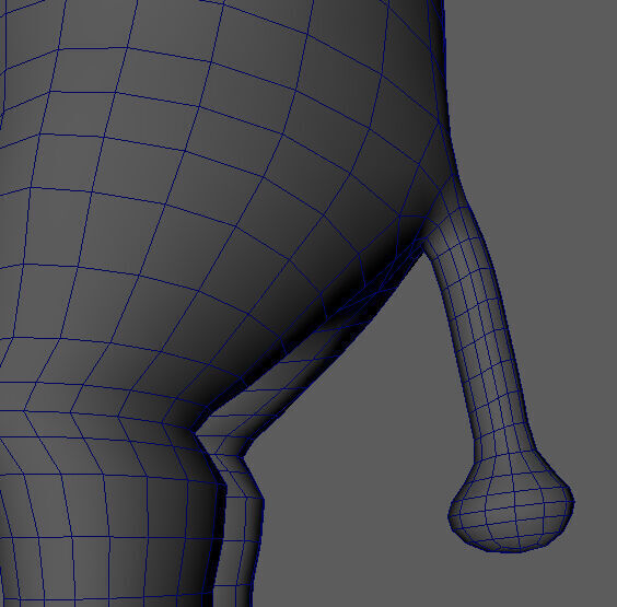 Anthropomorphic Elephant 3D Model Low-poly 3D model_20