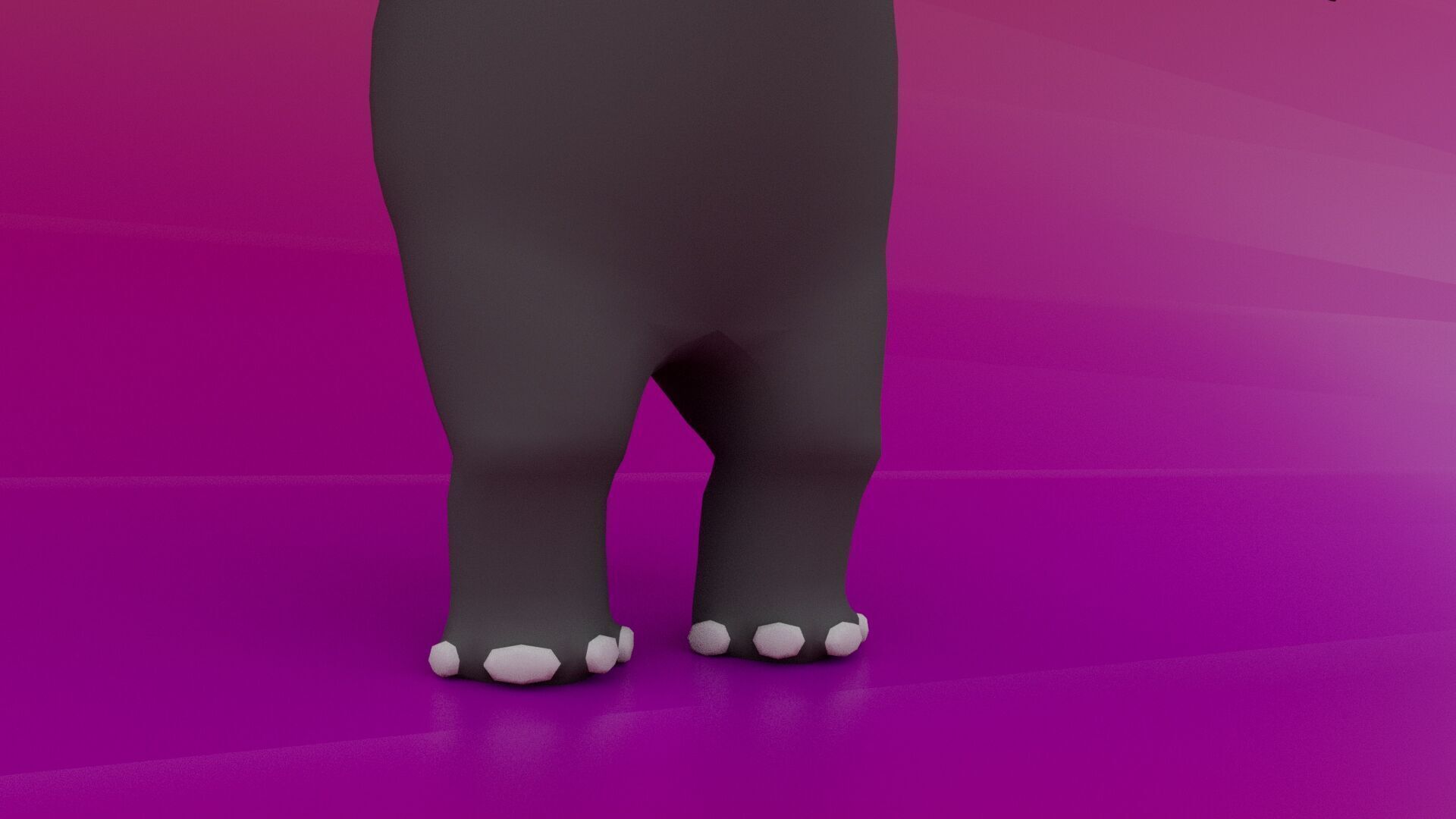 Anthropomorphic Elephant 3D Model Low-poly 3D model_21