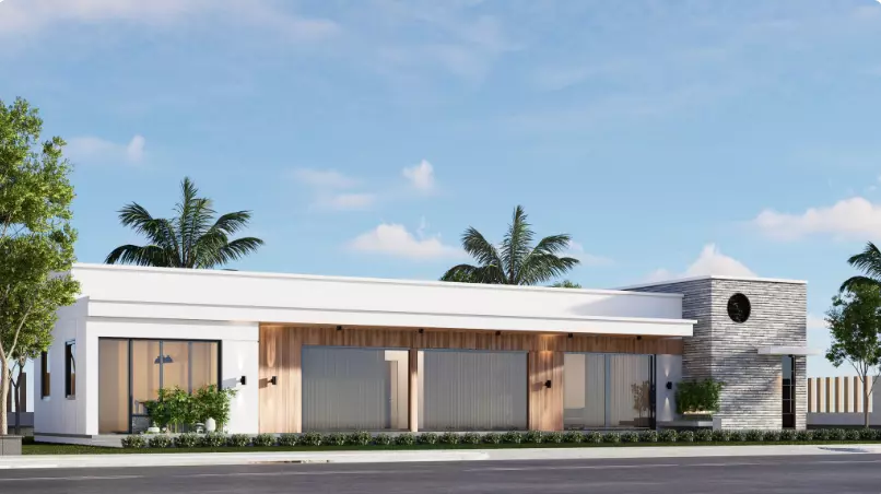 House Exterior Model 3D model_0