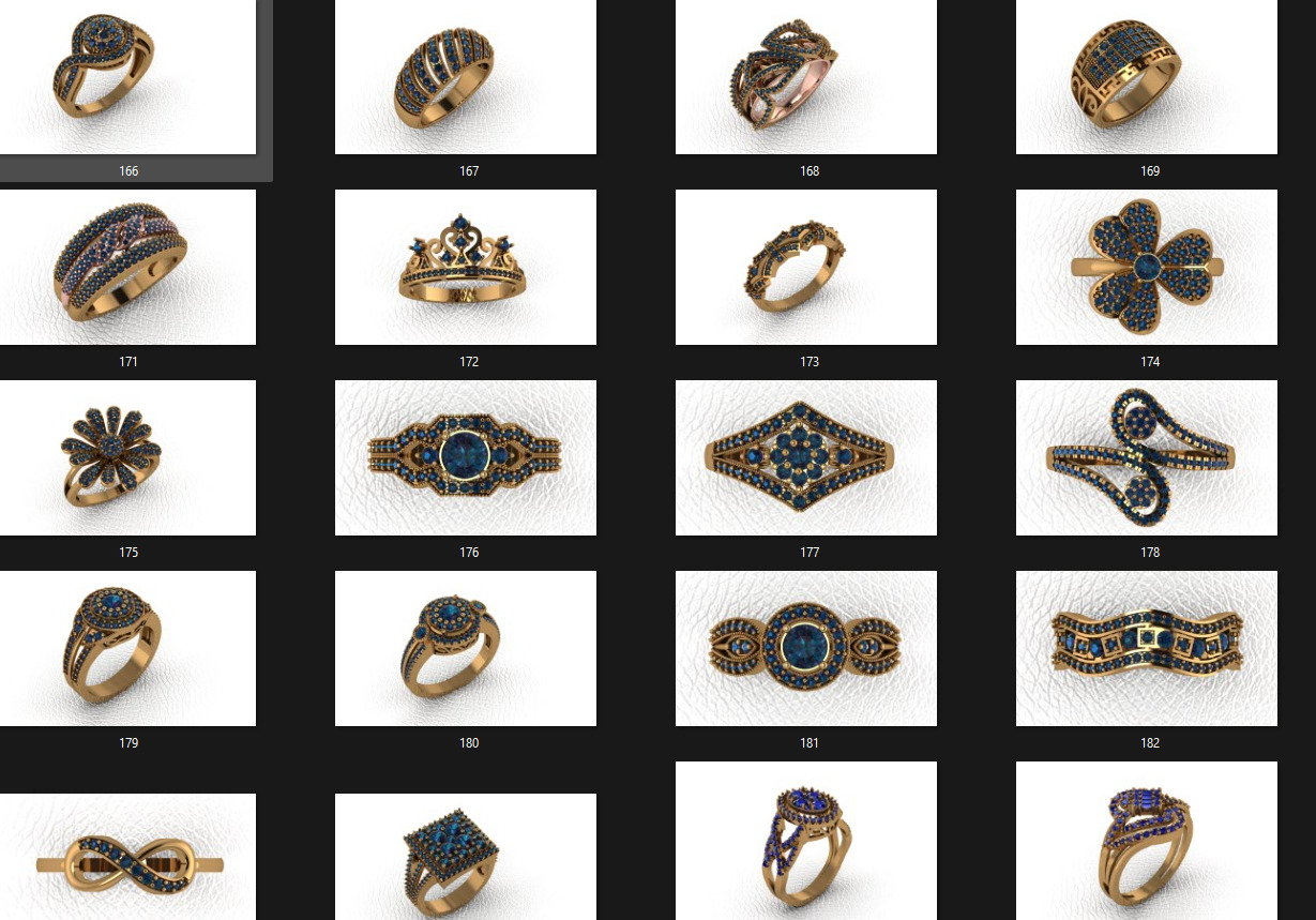 Crispy thin rings 400 models produced problem-free products 3D print model_8