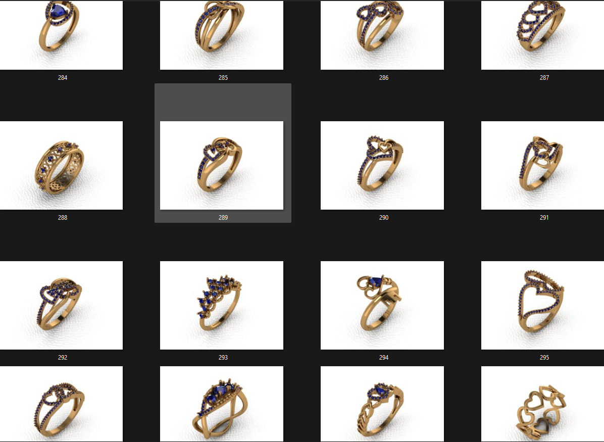 Crispy thin rings 400 models produced problem-free products 3D print model_15