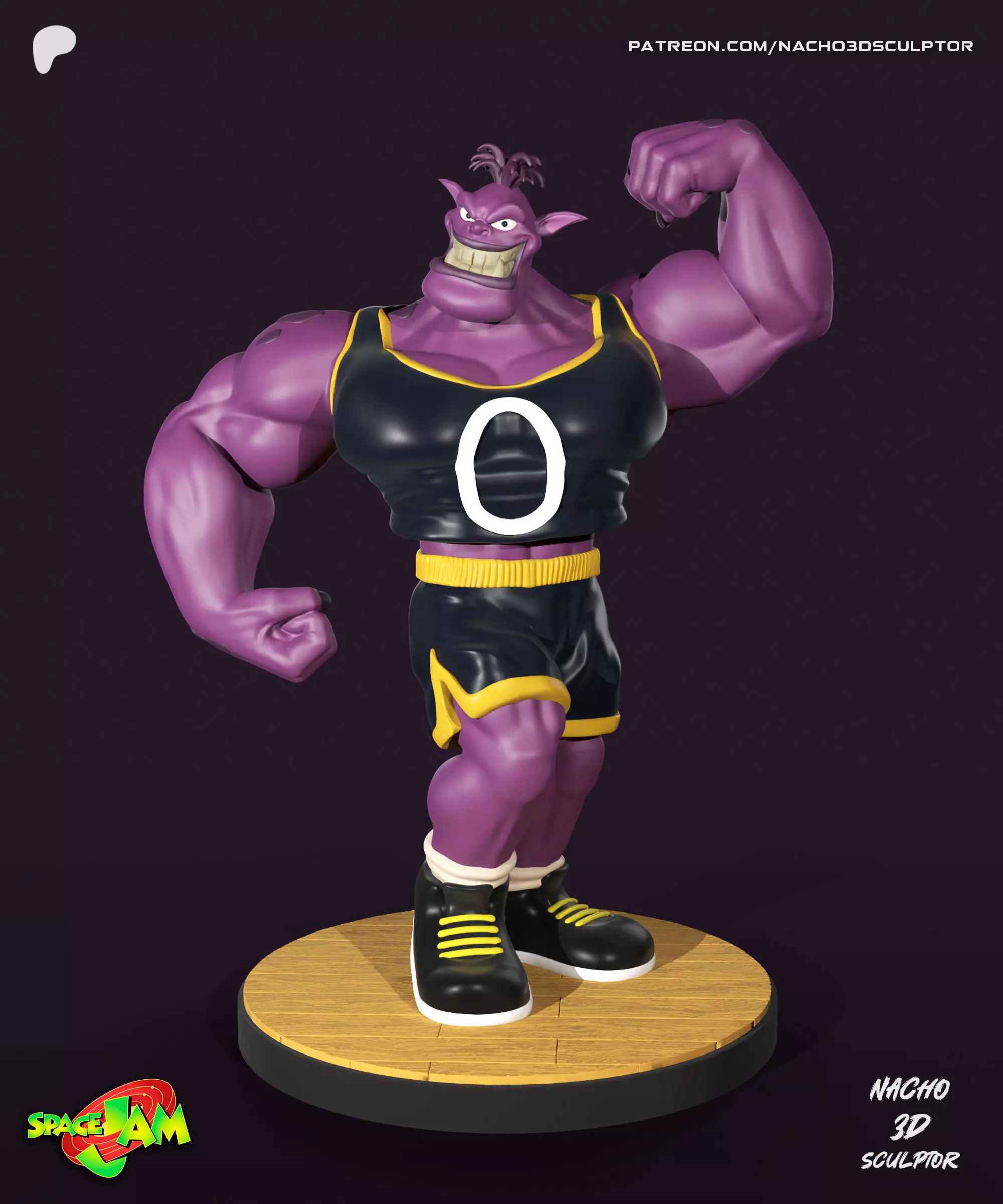 Bupkus - Space Jam Monstar 3D print model 3D print model_0