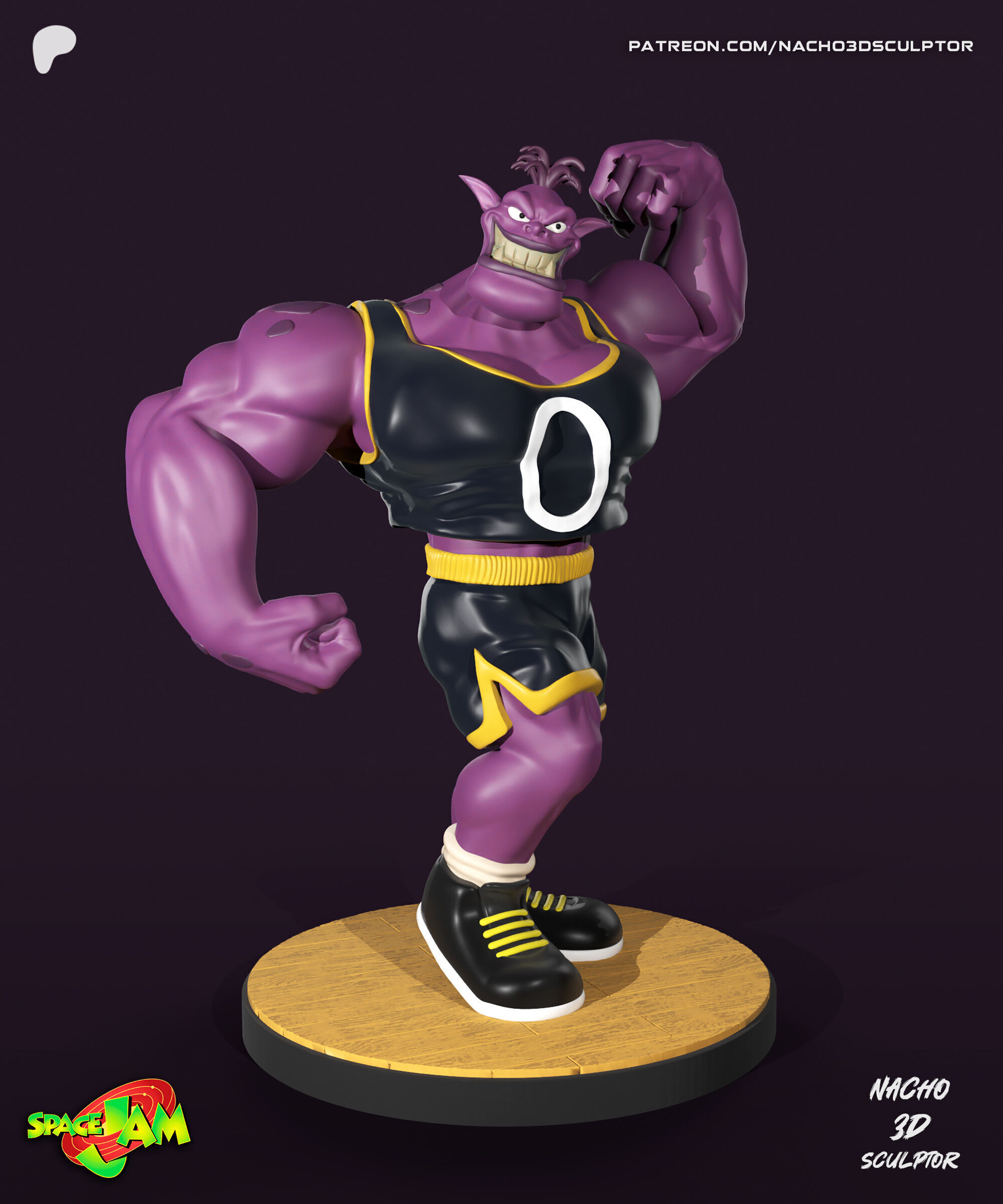 Bupkus - Space Jam Monstar 3D print model 3D print model_1