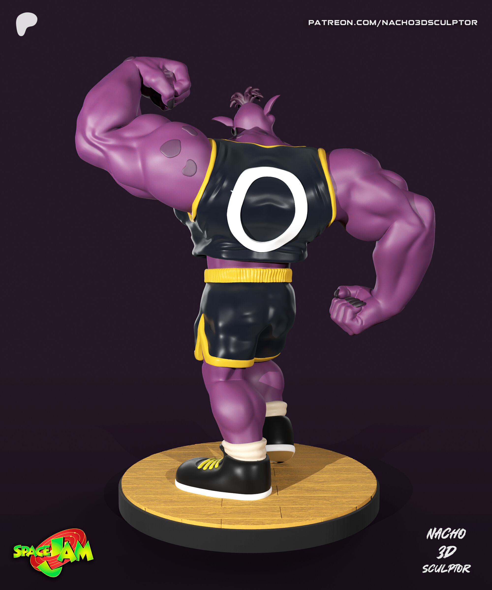 Bupkus - Space Jam Monstar 3D print model 3D print model_2
