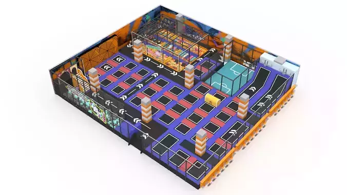 Trampoline Sports Hall