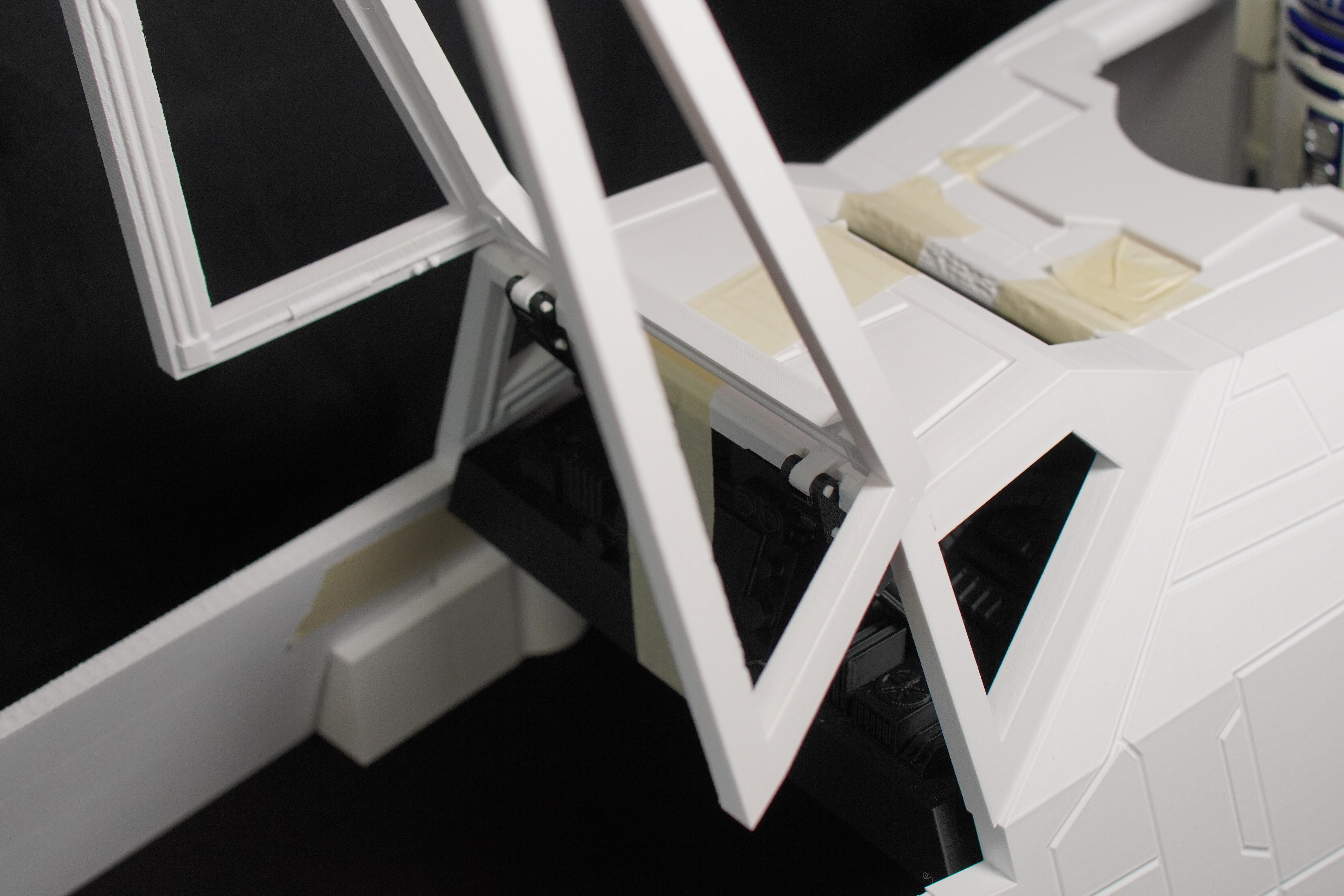 Model-X Cockpit Diorama 1-6 scale 3D model 3D printable | CGTrader