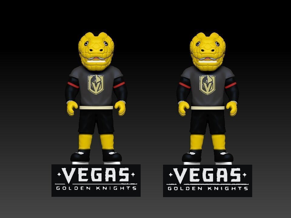 NHL - Vegas Golden Knights mascot statue - 3d print 3D print model_1