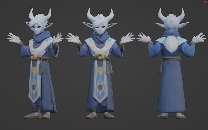 Frieren Anime Character 3D Model for 3D Printing  3D print model