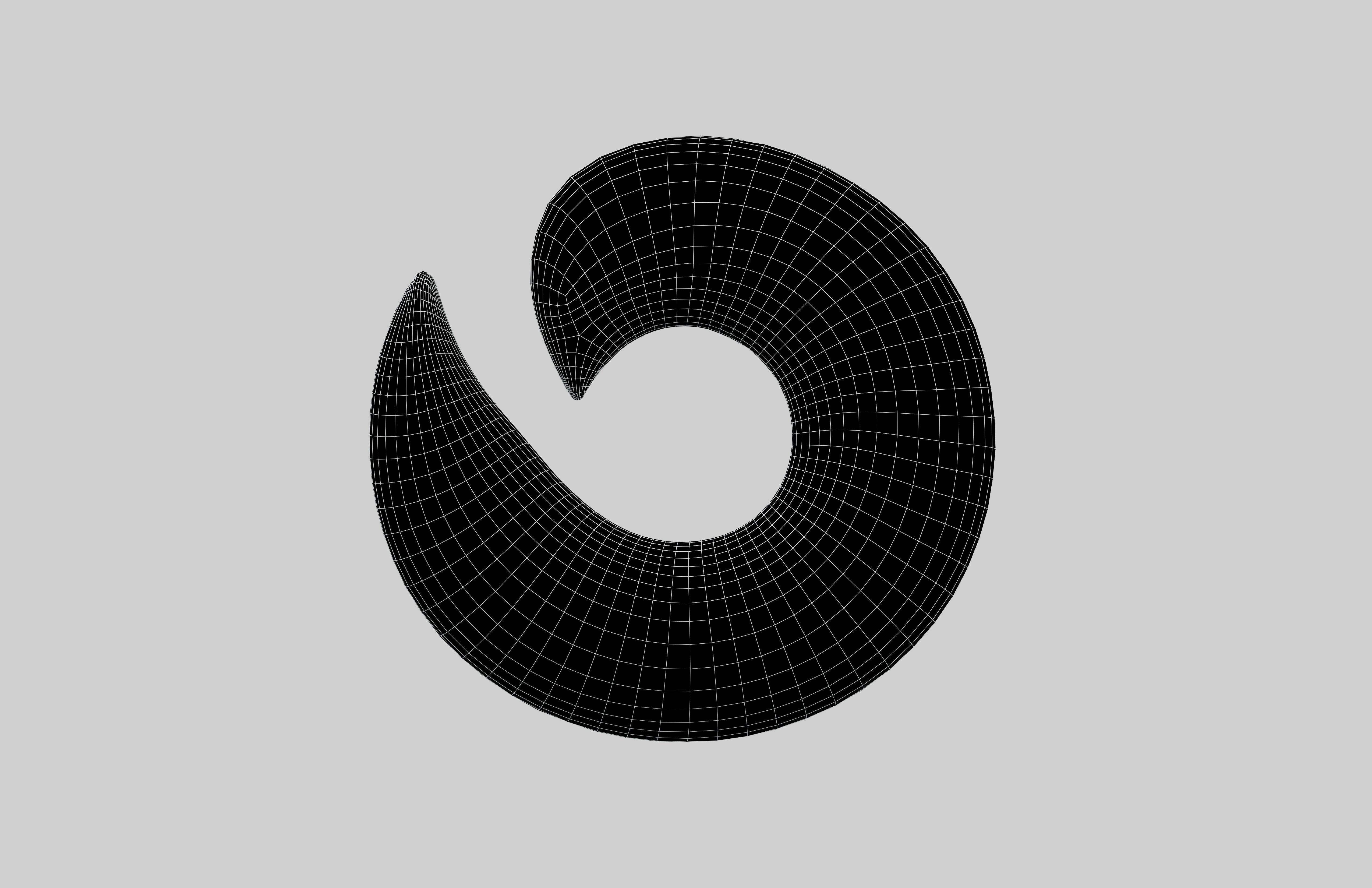 Y2K Design Element Shape v1 001 Low-poly 3D model_6