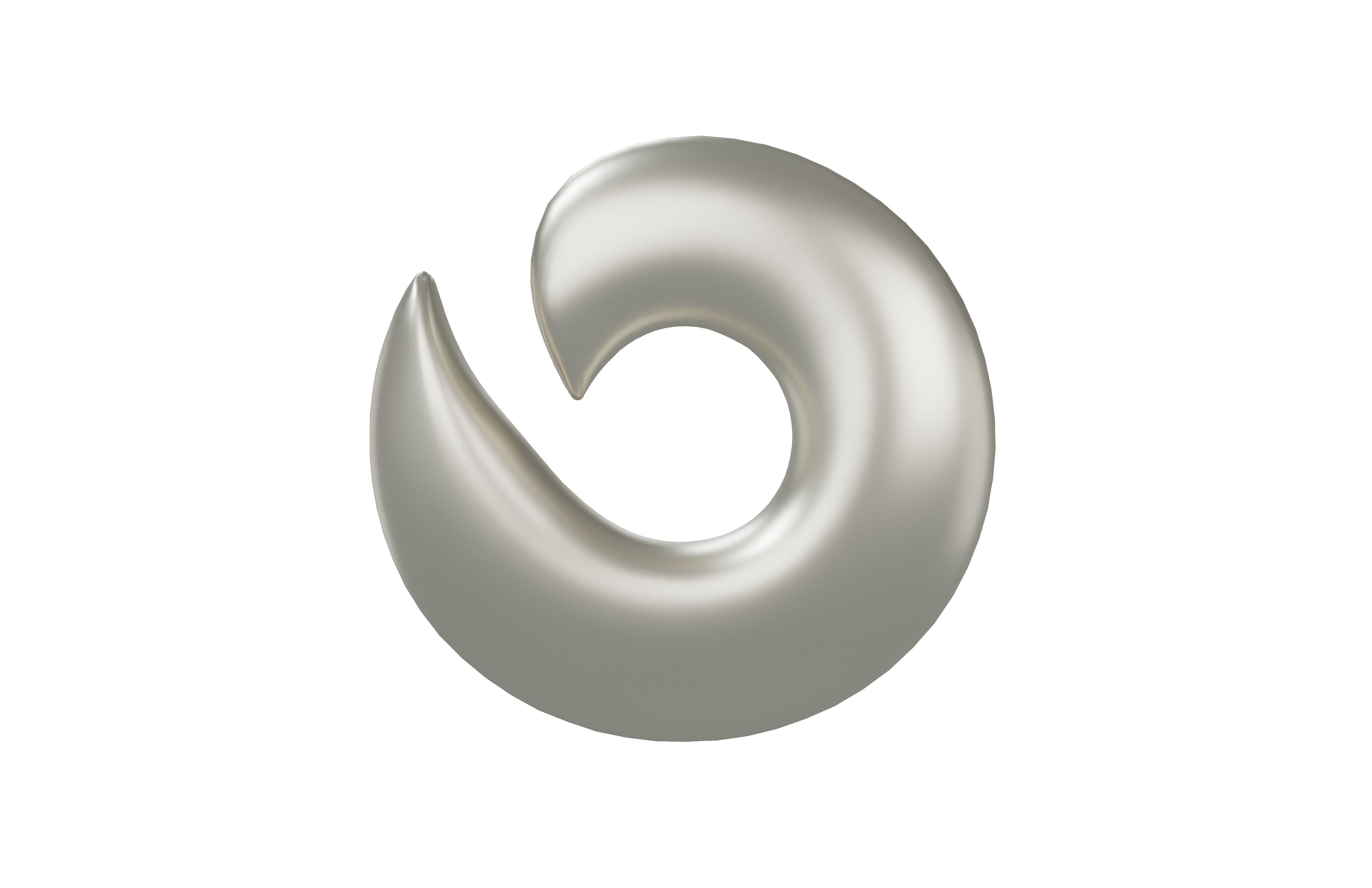 Y2K Design Element Shape v1 001 Low-poly 3D model_1