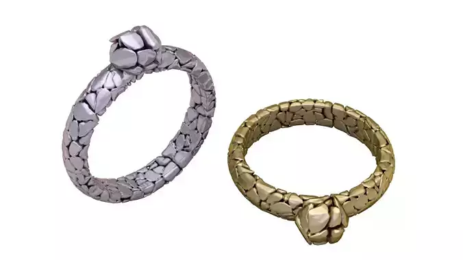 RING  PANDANT 3D PRINTABLE MODAL 