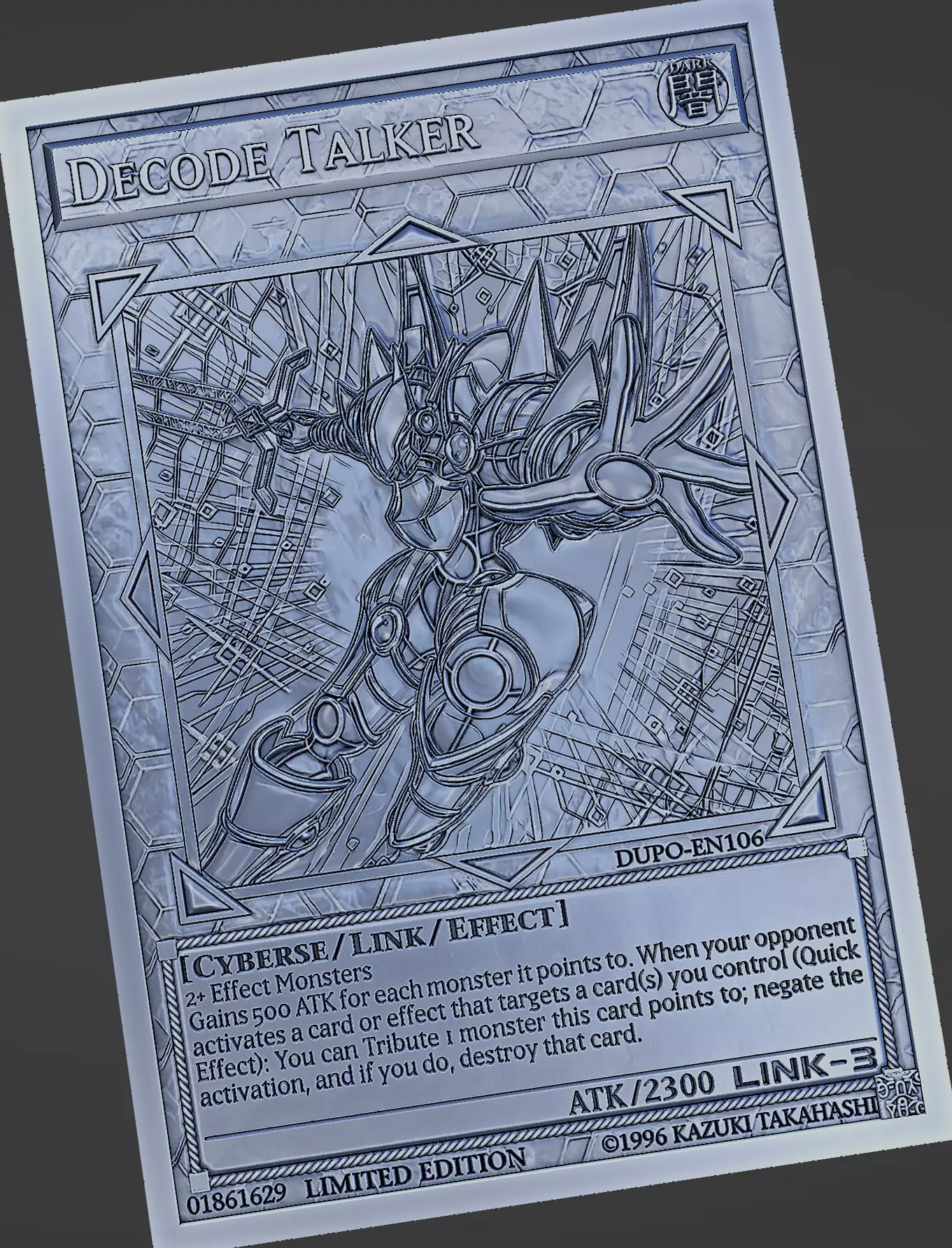Decode Talker - yu-gi-oh Free 3D print model