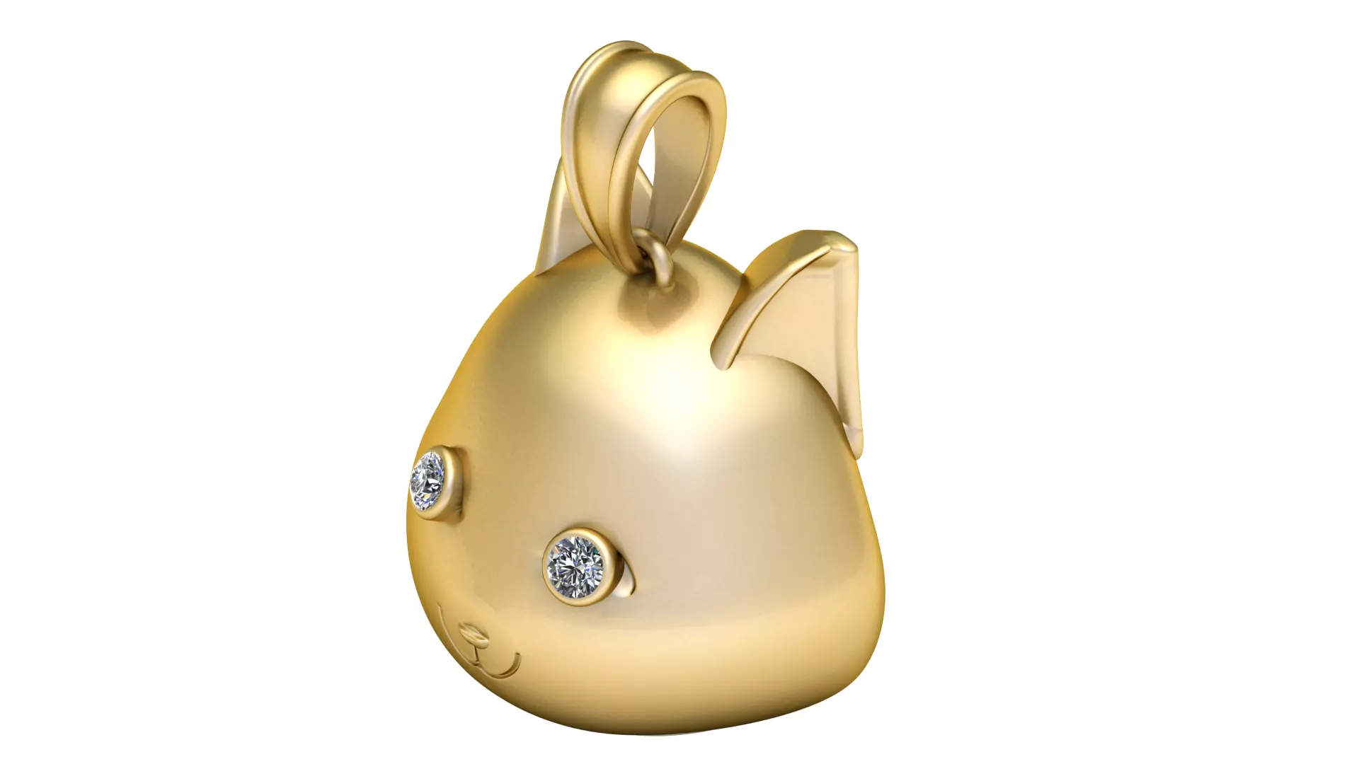 TREADY CUTE PENDANT 3D PRINTABLE MODEL 3D print model
