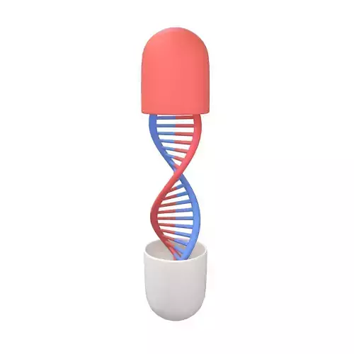 DNA Molecule Pill v1 001