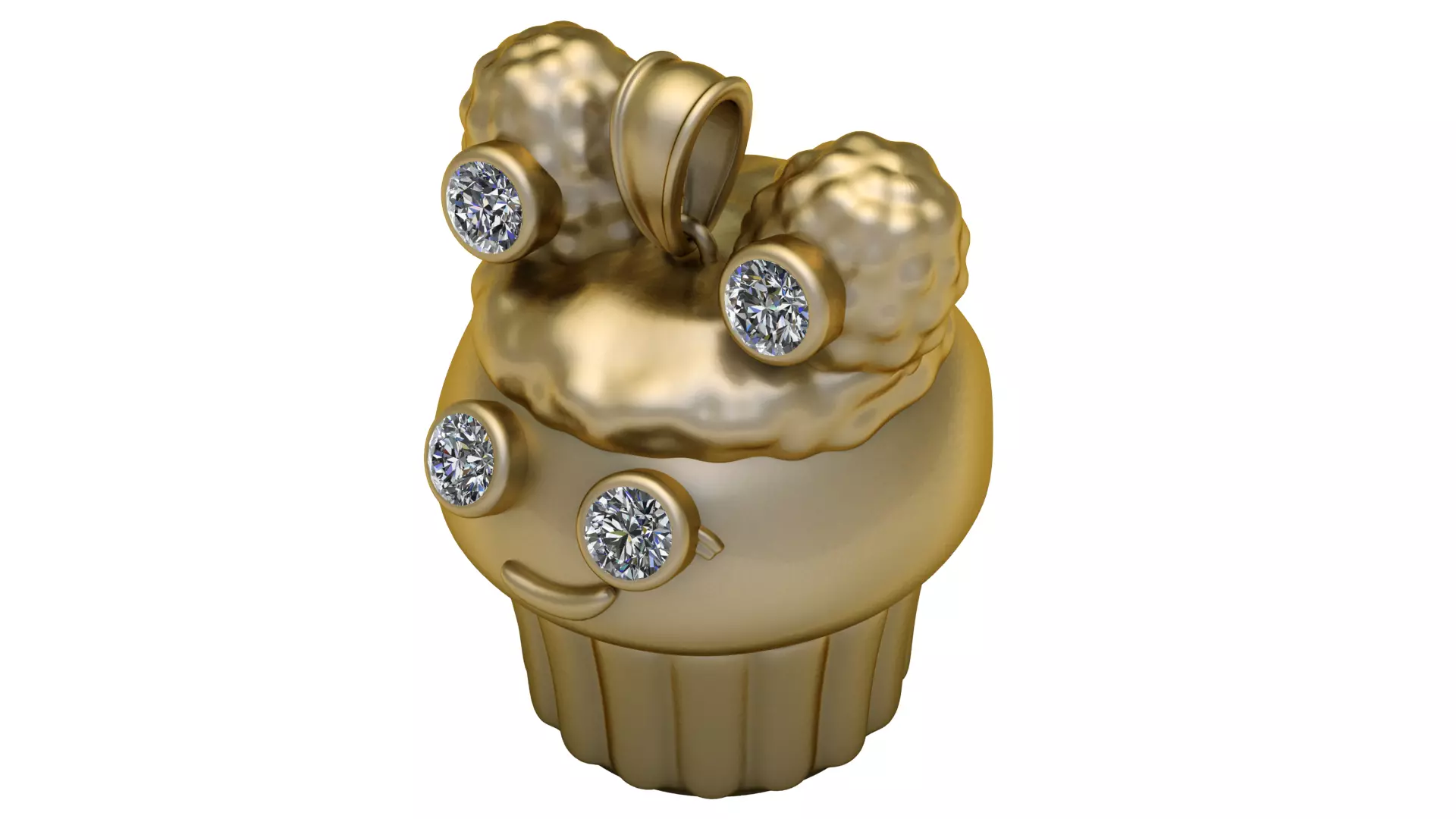 CUTE ICE CREAM  PANDANT 3D PRINTABLE MODAL  3D print model_0