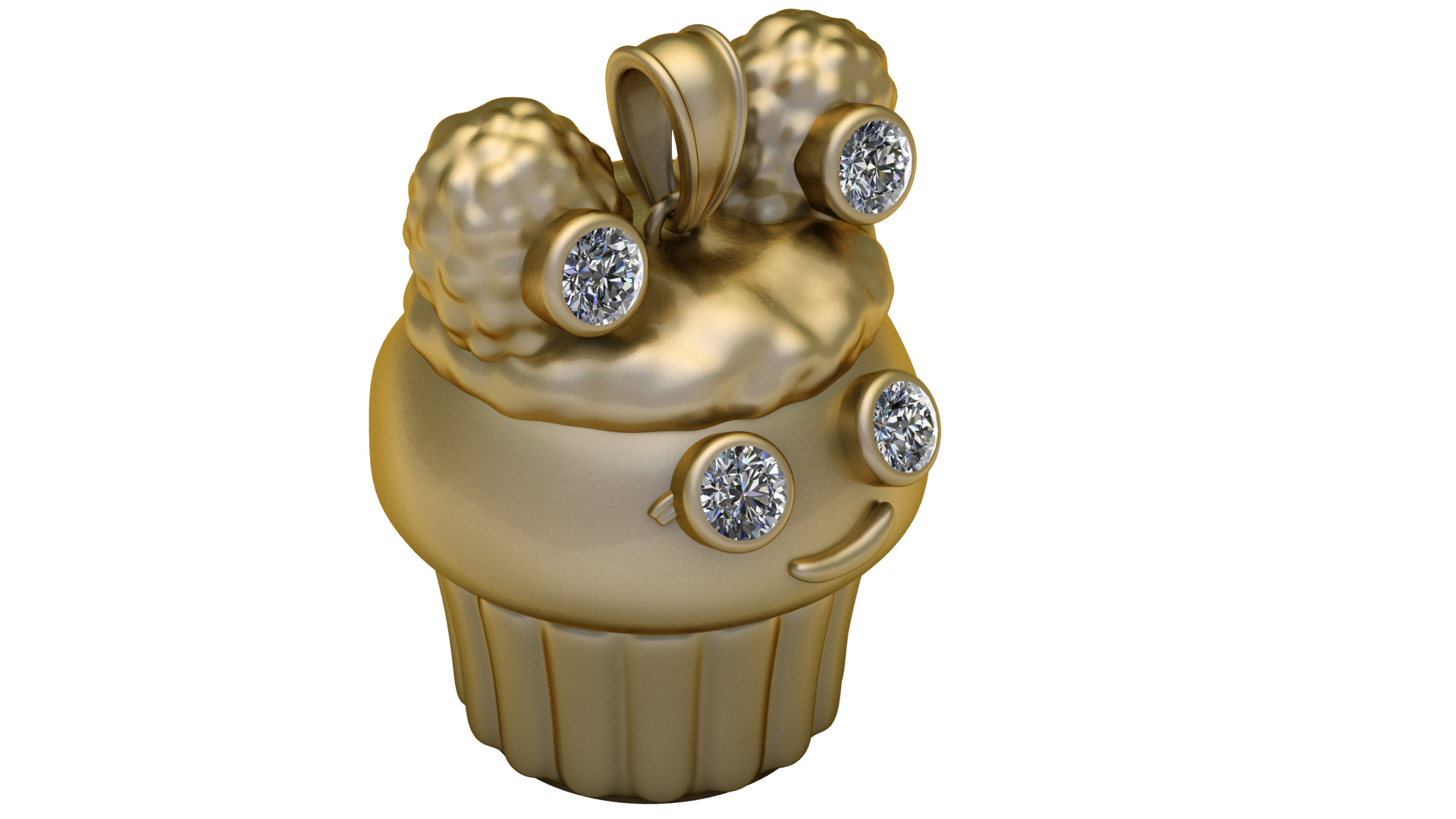 CUTE ICE CREAM  PANDANT 3D PRINTABLE MODAL  3D print model_2