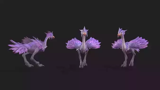 Ostrich complete animation