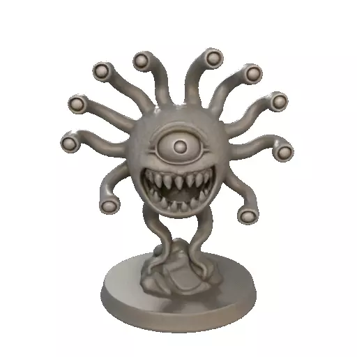 Eye Monster Doungeons and Dragons 3D print model_0