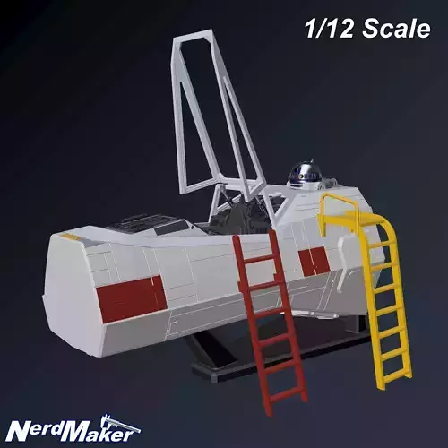 Model-X Cockpit Diorama 1-12