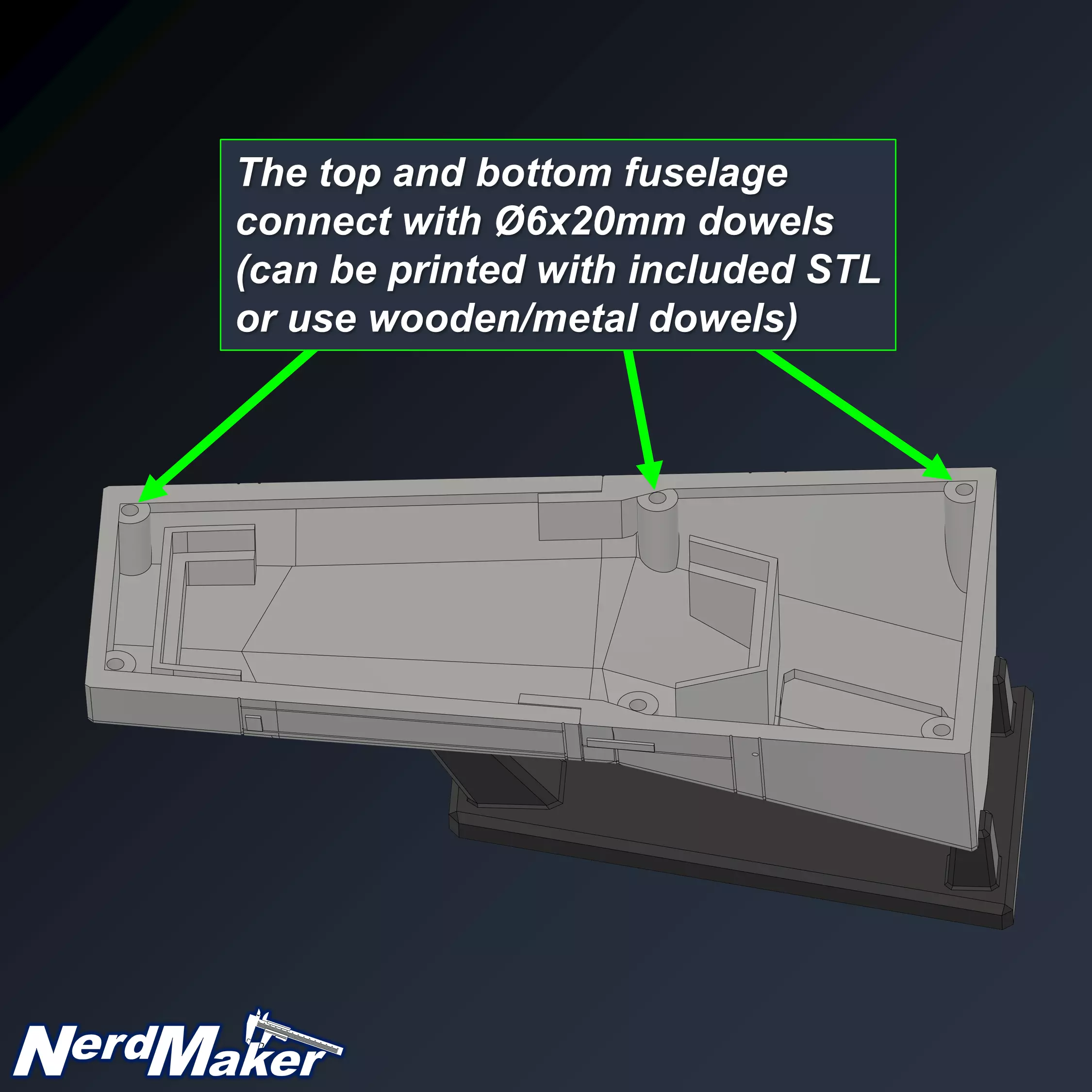 Model-X Cockpit Diorama 1-12 3D print model_14