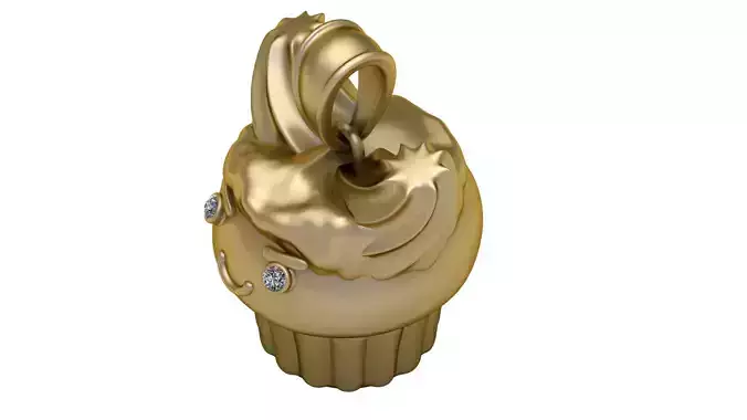 CUTE CAK  PANDANT 3D PRINTABLE MODAL 