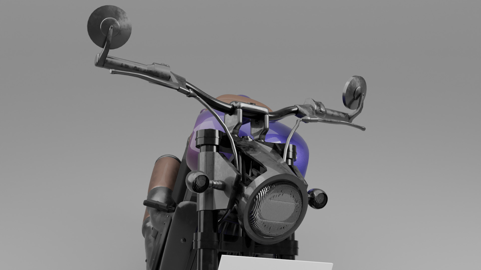 Cruiser Bike 3D model_13