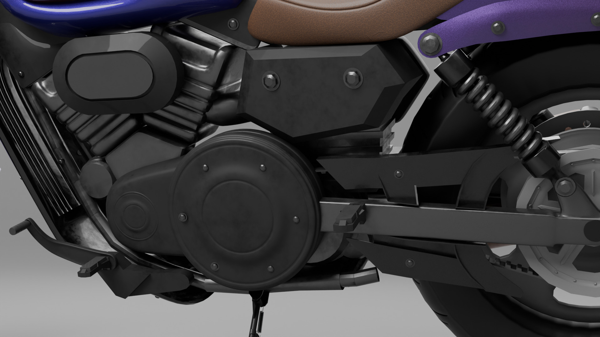 Cruiser Bike 3D model_15