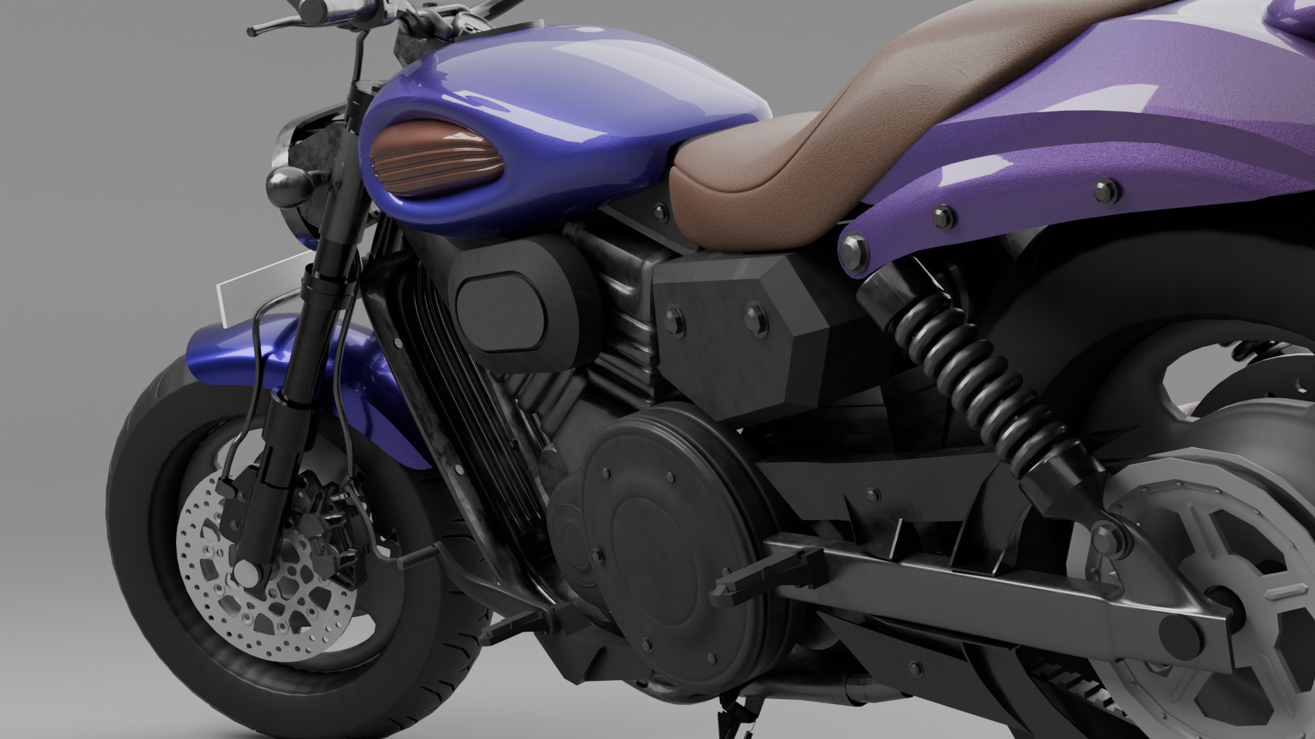 Cruiser Bike 3D model_9