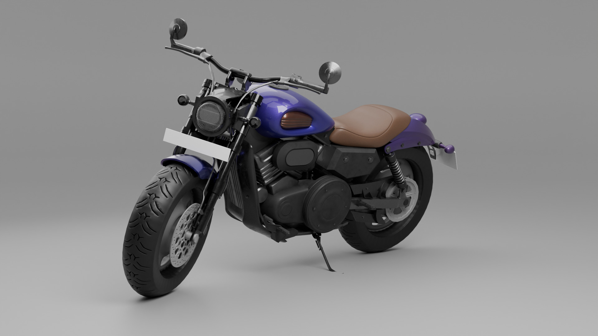 Cruiser Bike 3D model_7
