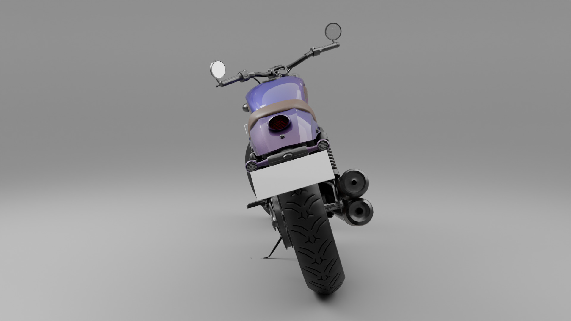 Cruiser Bike 3D model_5