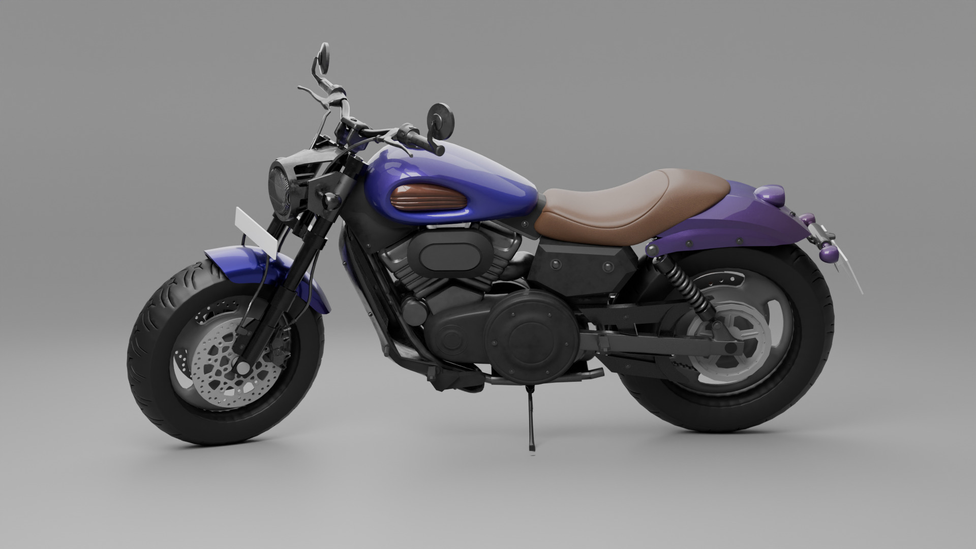 Cruiser Bike 3D model_6