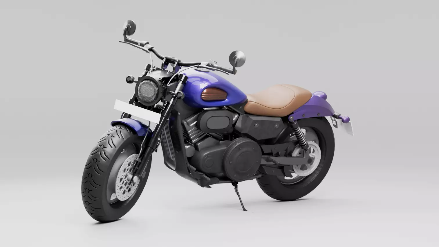 Cruiser Bike 3D model_0