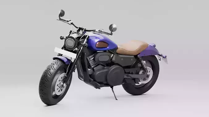 Cruiser Bike 3D model