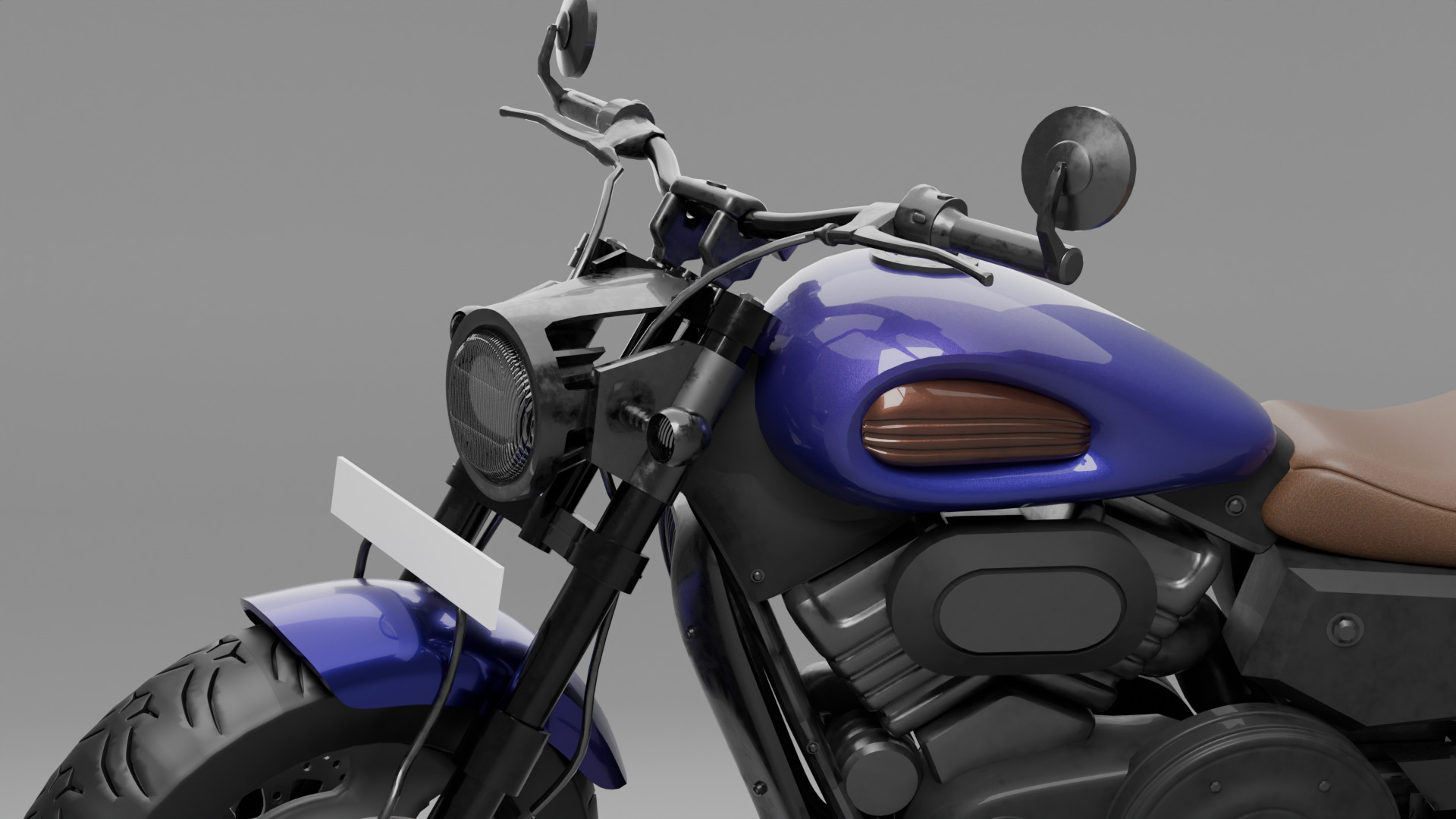 Cruiser Bike 3D model_8
