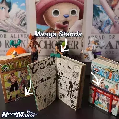 Manga Stands 3D print model