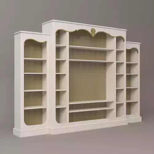 TV Shelf 001 3D model