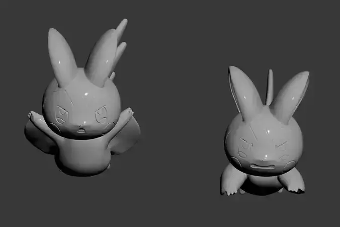 Pokemon 587-Emolga Mad Roar