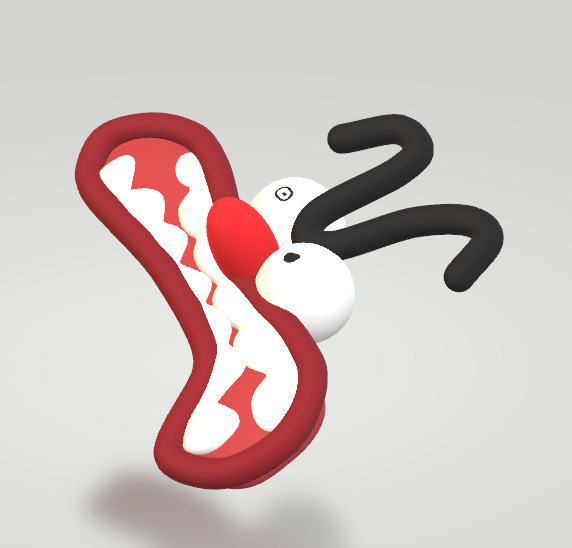 a VERY angry face 3D model_1