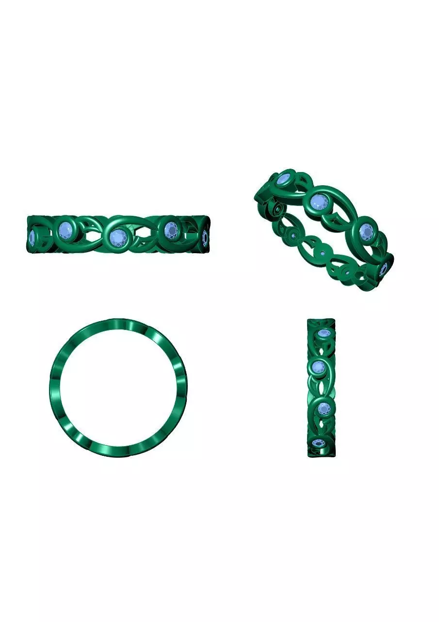 Jewellery designs 3D print model