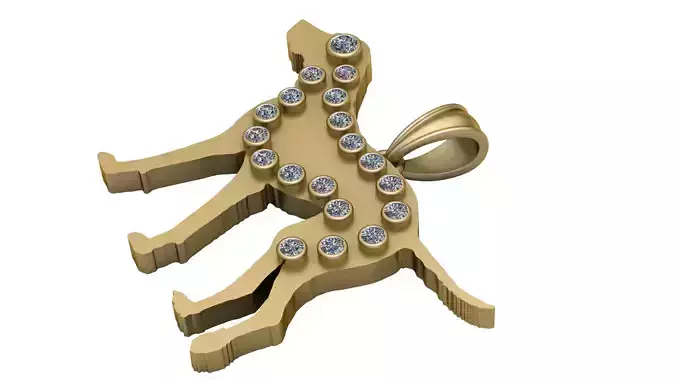 TOPGRILL PANDANT 3D PRINTABLE MODAL 