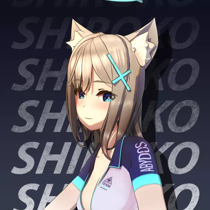 Blue Archive - Biker Shiroko 3D model_0