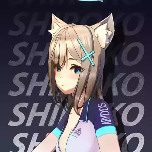 Blue Archive - Biker Shiroko 3D model