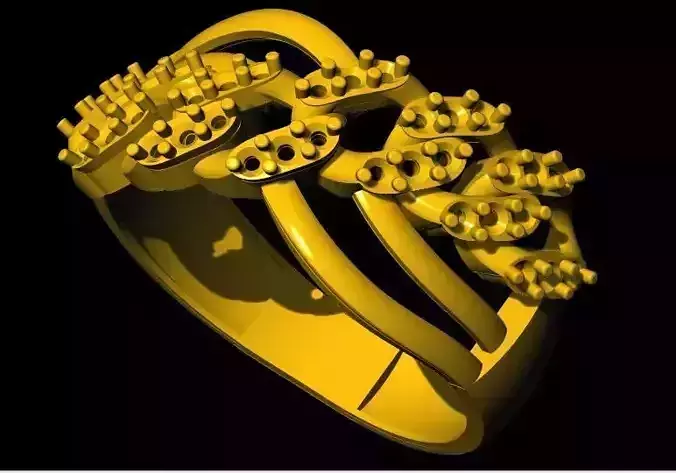 diamond ring 3dm file