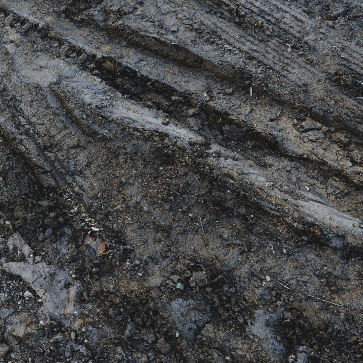 Wet Mud Material 03 Low-poly 3D model_12