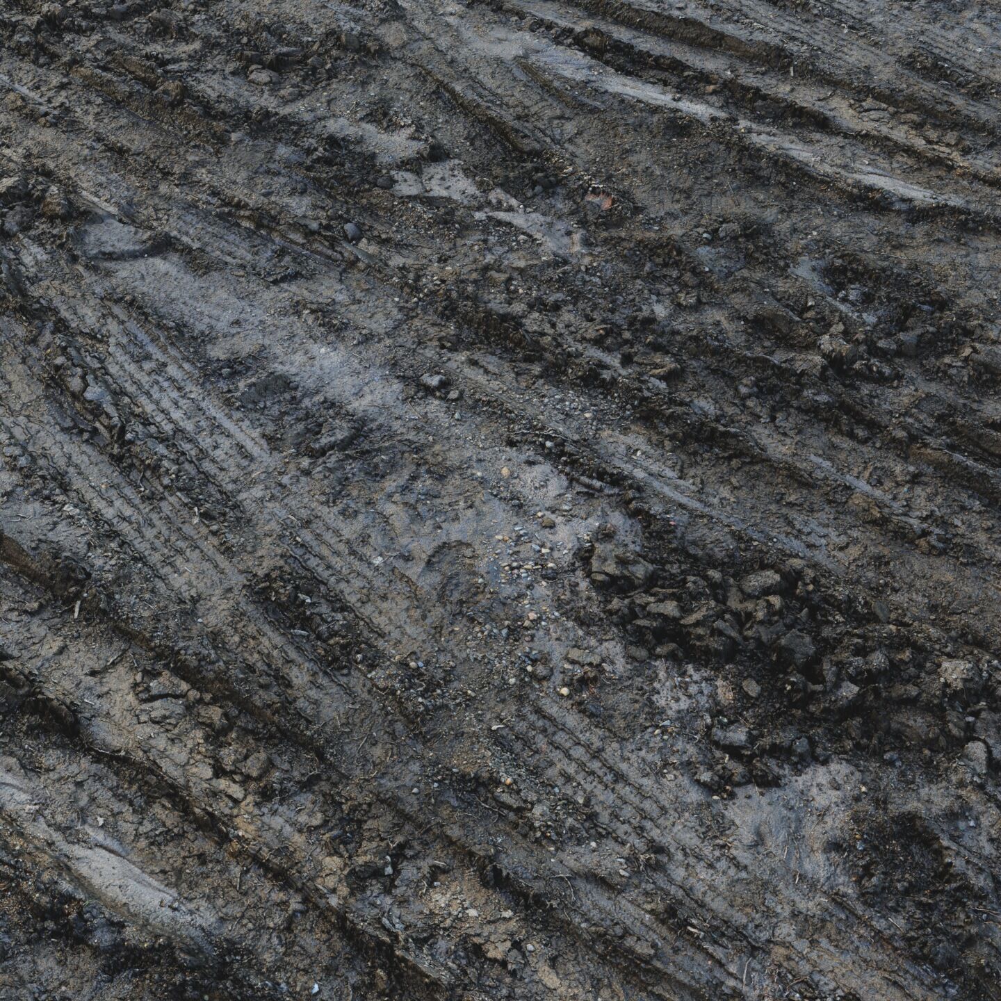 Wet Mud Material 03 Low-poly 3D model_13