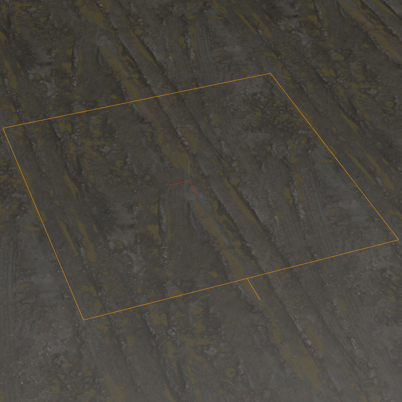 Wet mud material with puddles 04 Low-poly 3D model_11