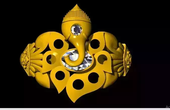 ganesh ring 3dm file