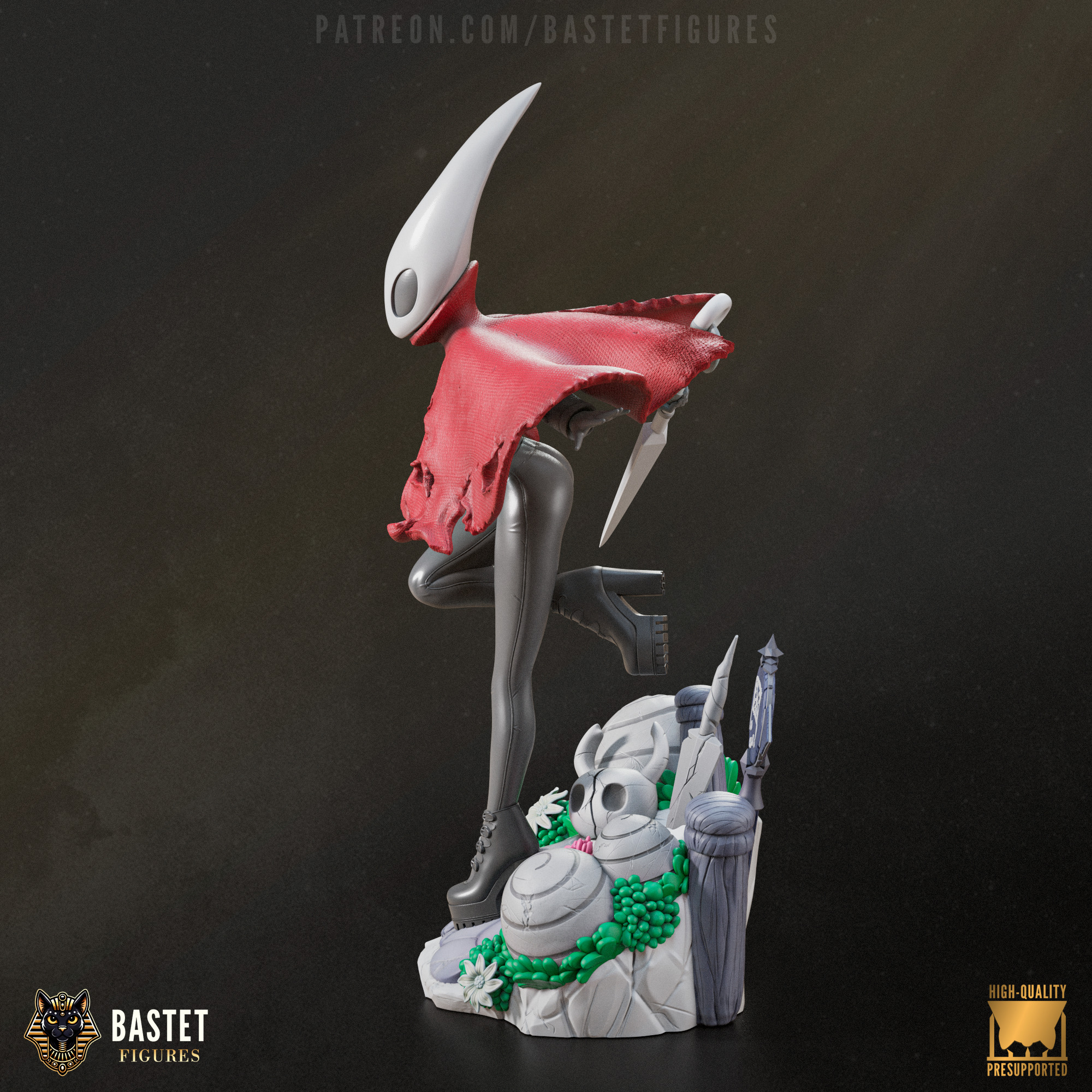 Hornet I Hollow Knight 3D print model_5