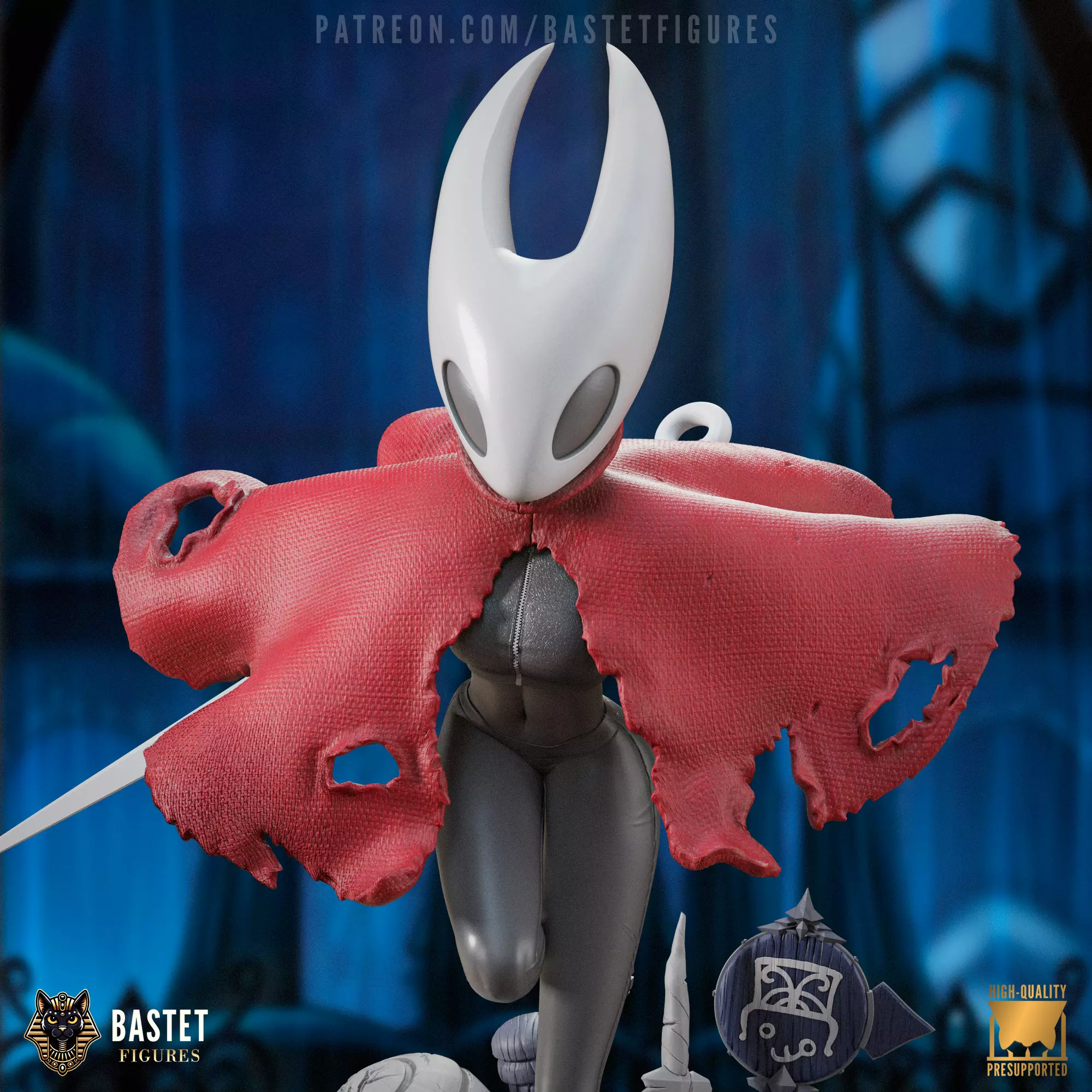 Hornet I Hollow Knight 3D print model_0